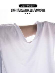 男士运动背心健身跑步休闲T恤，超轻