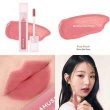 AMUSE SEOUL DEW VELVET TINT 10 ROSE BOKSOONGA Soft Matte Peach  Velvety Matte Moisturizing Long-Lasting Color Transfer Proof Vegan 4g - 10 ROSE BOKSOONGA - View 1