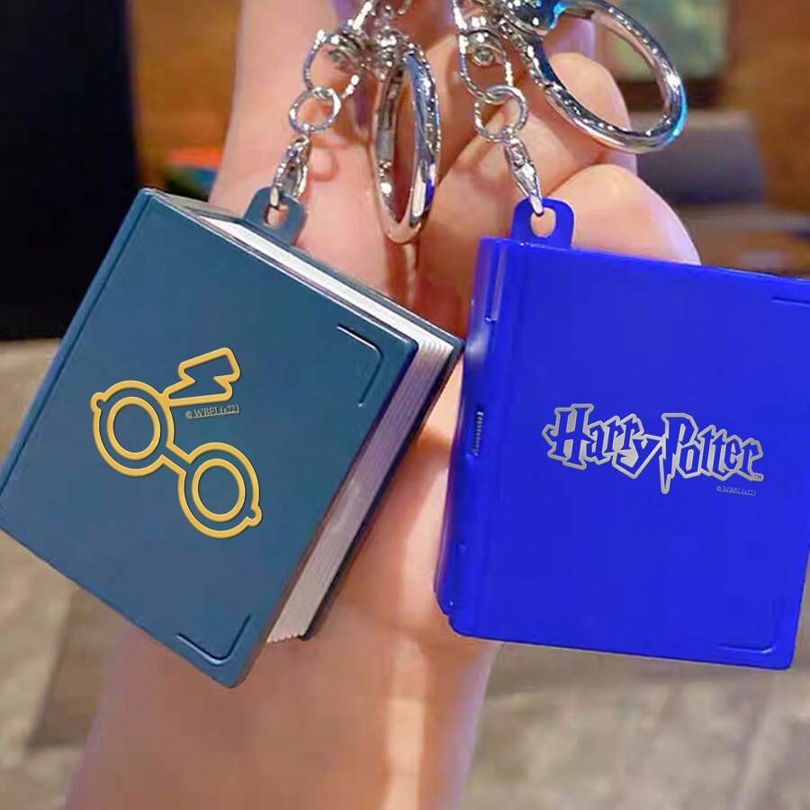 Autocollants Harry Potter, personnages de dessins animés Harry Potter en or et argent, mot évidé