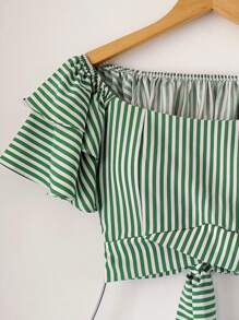 Women Tops - Màu xanh lá cây đậm - Xem 3