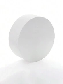 多款尺寸白色仿真蛋糕，蛋糕仿真層次組合，適用於裝飾、手工藝、烘焙展示、婚禮蛋糕設計、生日蛋糕、派對 - 白色 - 查看 9