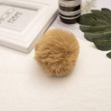 8cm Fluffy Pompon Ball Fluffy Pompom Large Multicolor Plush Pom Pom DIY For Crafts Garland Decorative Keyrings Garments Decor 4pcs/Bag