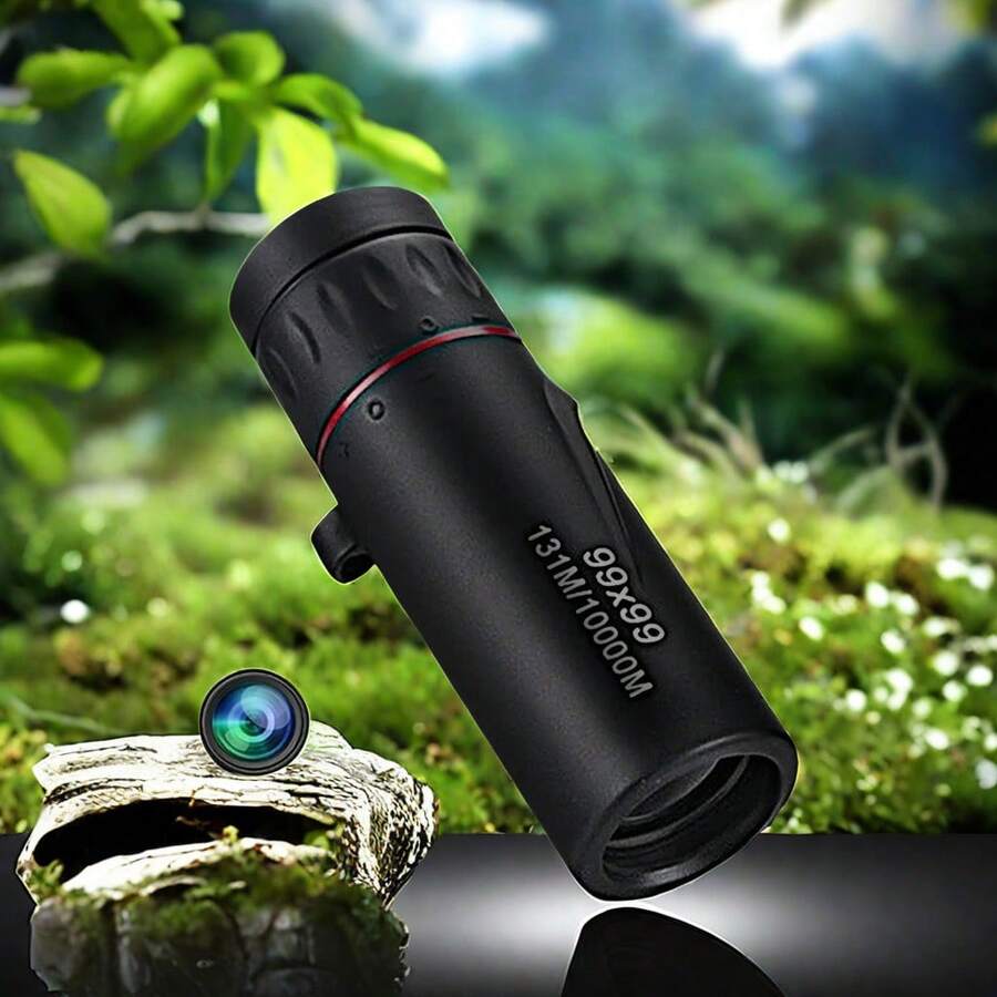 Telescopio Refractor 80500 Para Adultos Y Niños, Con Mochila, Trípode Y Soporte Para Smartphone, Diseño Azul Eléctrico, Ideal Para Principiantes