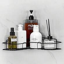 1PC Space-Saving Triangle Corner Shelf - Easy Install, Versatile Bathroom & Kitchen Organizer, Durable Shower Caddy - White - View 4