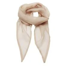 Premier Ladies/Womens Work Chiffon Formal Scarf (Natural) - Beige - View 1