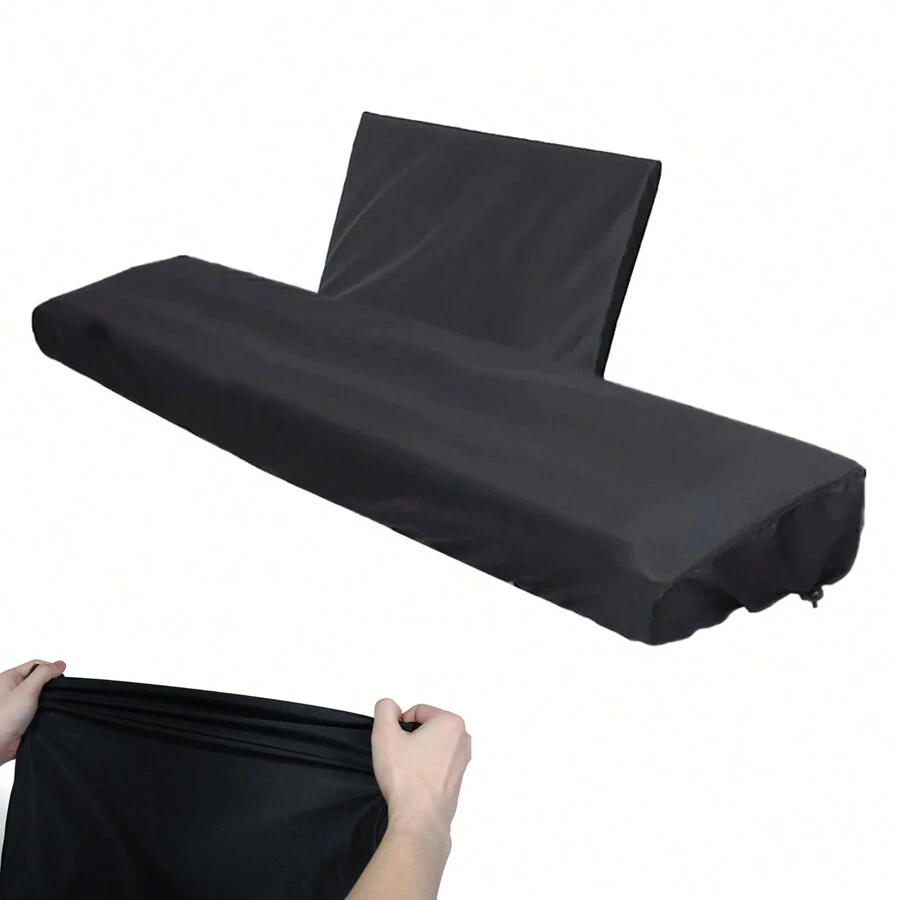 Piano Keyboard DustCover For 88 Keys With Music Sheet Stand Cover