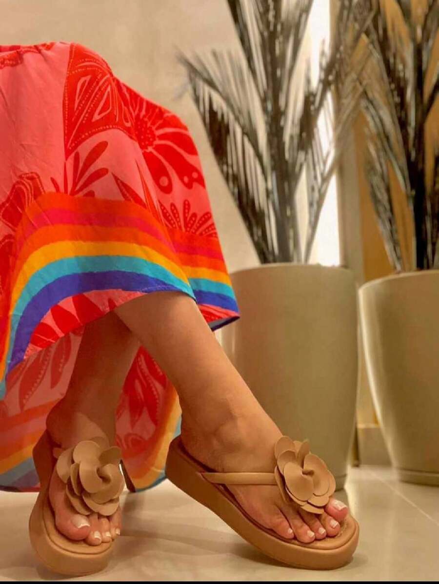 Women Platforms & Wedge Sandals - Rusty Rose - View 1