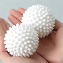 3pcs, Reusable Laundry Ball, Laundry Washing Ball For WashingMachine, Laundry Dryer Ball, Fabric Softener Ball, Laundry Drying Ball,Anti-Rolling Laundry Ball, To Reduce Wrinkles, Cleaning Supplies,Household Gadqets,