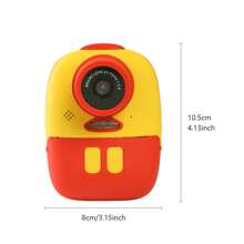 1入組兒童相機，即印數字相機適用於男孩和女孩，高清兒童相機，生日/聖誕/萬聖節/新年禮物 - 彩色 - 查看 12