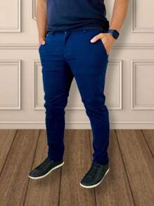 Men Pants - Azul Marino - Ver 2