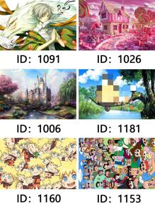 1 scatola da 1000 pezzi di puzzle a tema cartoni animati, dimensione 75cm x 50cm, per adulti, per alleviare lo stress e decorazione artistica. Adatto come regalo per Natale o Capodanno, puzzle, puzzle per adulti