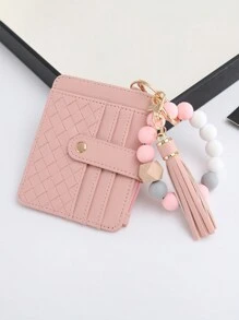 Acest portofel din piele PU are multiple funcții practice: un slot pentru carduri facilitează depozitarea cardurilor importante, decorațiunea detașabilă cu ciucure adaugă o notă de modă și personalizată, îndeplinind în același timp nevoile zilnice de depozitare. Portofel pentru carduri, portofel pentru carduri de vizită, portofel pentru carduri de credit, portofel pentru carduri de identitate, portofel pentru femei, portofel mini, poșetă, portofel pentru carduri.