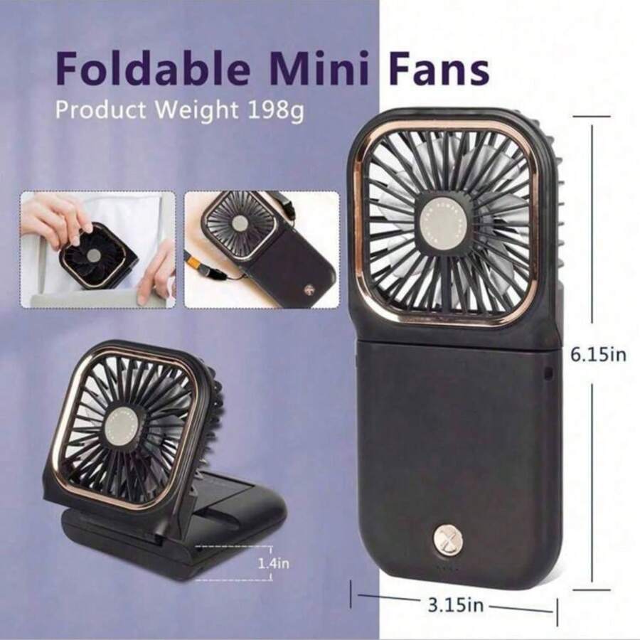 Portable Fans - Black - View 1