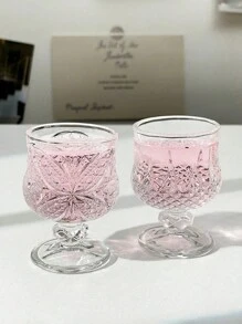 6 件套玻璃酒杯套装，适合派对和聚会