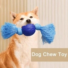 1 Chó Nhai Bóng Đồ Chơi Cho Thú Cưng Chó Nhai Làm Sạch Răng Huấn Luyện Và Giải Trí Đồ Chơi Tương Tác - Nhiều màu - Xem 2