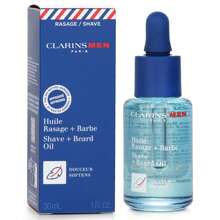 Clarins Men Shave + Beard Oil - 30ml/1oz - Multicolor - View 2