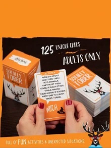 1 Box Party Game Cards, Adult Drinking Series Tabletop Card Games - Multicolor - View 3