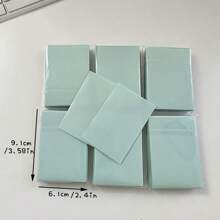 50入組/包61x91毫米Ins Kpop偶像卡套-粉色 - 淺粉色 - 查看 3