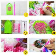 Diamond Painting Set -  Full Diamond [1 Set]30*40cm - Multicolor - View 6