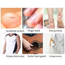 100pcs Non-Woven Bandage Hemostatic Cloth Anti-Wear Heel Waterproof Cartoon Cute Breathable Elastic Bandage Home Protection Outdoor Sports Essential For Emergency Kit Bag - Multicolor - View 3