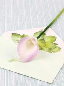 人工荷花家居裝飾 - 淡紫色 - 查看 1