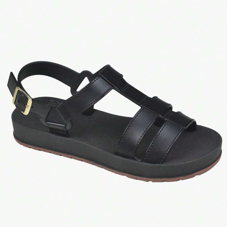 Women Platforms & Wedge Sandals - màu đen - Xem 1