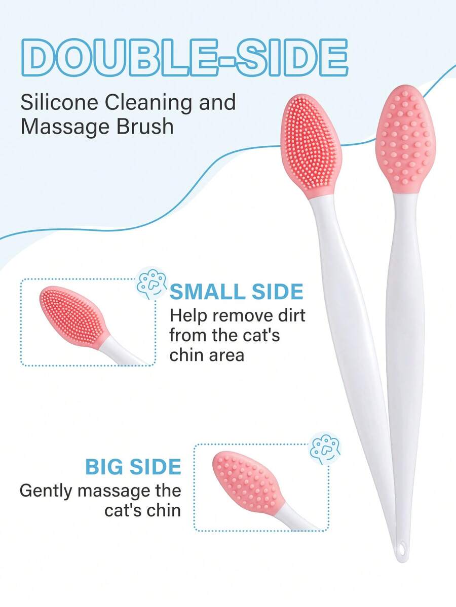GJYC PET Cat Chin Blackhead Cleanser Kit Cat Chin Blackhead Cleanser