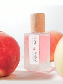 50毫升桃子/西瓜味女用淡香持久香氛，帶有破裂木質蓋的新鮮天然水果香氣 - 桃子 - 查看 4