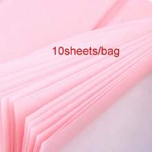 10pcs 50*66cm Thin Paper, Floral Wrapping Paper, Craft Paper For Gift Packaging, DIY Handicrafts, Suitable For Flower Shop Bouquet Packaging, Wedding Decoration