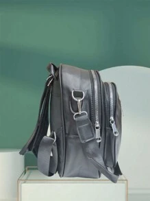 Women Fashion Backpacks - 黑色 - 查看 6