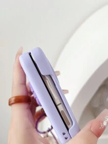 Galaxy Z Flip 5/4/3 5G、OPPO Find N3Flipに対応 カートゥーン風 キャンディーカラー ペンダント付き スマホケース - モーヴパープル - チェックする 5
