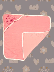 Baby Swaddling Blankets - 淺粉色 - 查看 4