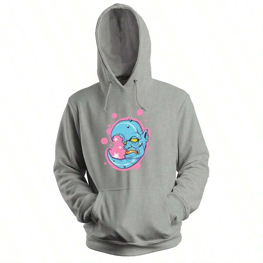 Men Sweatshirts - 灰色 - 查看 1