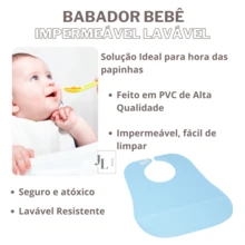 Baby Bibs & Burp Cloths - 藍色 - 查看 2