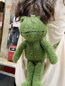 1pc Frog Plush Shoulder Bag - Multicolor - View 5
