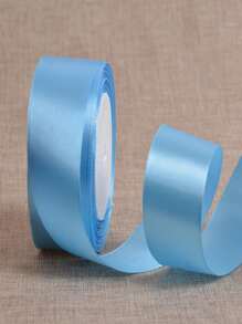 1 Rollo de cinta de raso de colores de 25 yardas para hacer lazos con rosas y moños, cinta para la decoración de pasteles de Navidad y vacaciones de 4cm de ancho - Multicolor - Ver 17