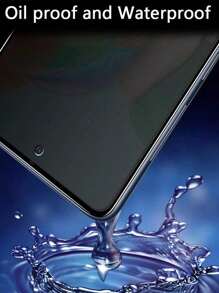 2 piezas Mica Privacidad Templado Cristal Para Samsung Galaxy Note20 Ultra - Negro - Ver 5