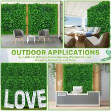 1PC, 25*25 Milan Grass, Artificial Plant Background Wall, Real Touch, Lawn Party Courtyard Decoration, Suitable For Wedding Garden Balcony
