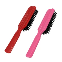 Pente de cabelo com cerdas de nylon coloridas, 8/4/2 peças, para todos os tipos de cabelo - escova suave e eficaz para cabelos lisos e brilhantes, ferramentas para modelar o cabelo
