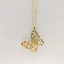 A Natural Chalcedony, Gold-Plated Craft Gem Inlaid Necklace Pendant, Fashion Jewelry, Women's Necklace Jewelry, Gem Necklace, Holiday Gift, Gift For Her.