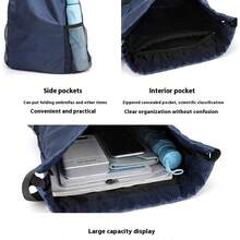 حقيبة ظهر رباط قابلة للسحب متعددة الوظائف 1 قطعة للرياضة والسفر والخارج واللياقة البدنية للجنسين ، حقيبة سفر طالبية ذات سعة كبيرة من قماش أكسفورد ، حقيبة أحذية كرة القدم/كرة السلة/الكرة الحديدية ، ألعاب حفلات بالغين مناسبة لعيد الهالوين/عيد الميلاد/