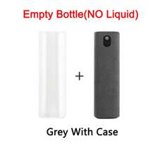 1pc 2 In 1 Microfiber Screen Cleaner Suitable For Mobile Phones, Computers, TV Navigation, Etc. Keep Your Mobile Phone Screen Clean As New(5 Colors Can Choose,Empty Bottle,Not Included Liquid)