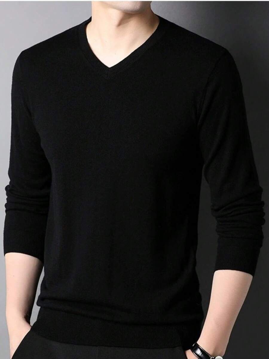 Men Sweaters - Black - View 1