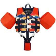 Kids Swim Vest Float Armbands, Toddler Jacket-Style Swimming Buoyancy Flotation With Adjustable Straps Children Float Jacket For Boys Girls(1-6 Years/9-30 KG) - Orange - View 1