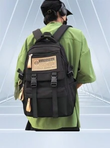 Women Fashion Backpacks - 黑色 - 查看 6