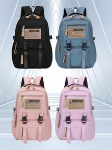 Women Fashion Backpacks - Màu tím - Xem 4