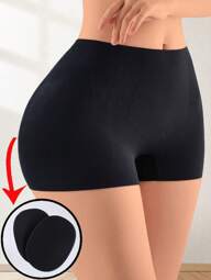 Culotte amincissante sans couture avec contrôle du ventre et faux fesses et hanches, sous-vêtements sculptants