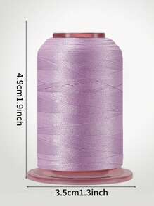 6 sợi chỉ thêu đầy màu sắc để thêu vi tính, chỉ thêu tay DIY để sử dụng tại nhà, chất liệu quần áo & phụ kiện - xanh vàng trắng - Xem 2