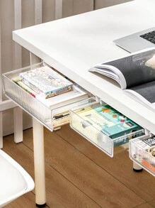 1 个隐形抽屉式桌面收纳盒（包含 3 个 Megabyte 贴纸）装饰品秋季装饰节日装饰房间装饰家居装饰秋季装饰卧室装饰