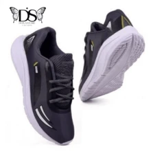 Men Sneakers - 黑與白 - 查看 2